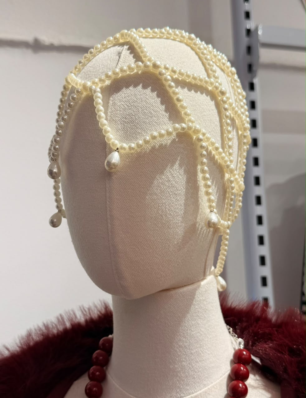 Gorra de perlas