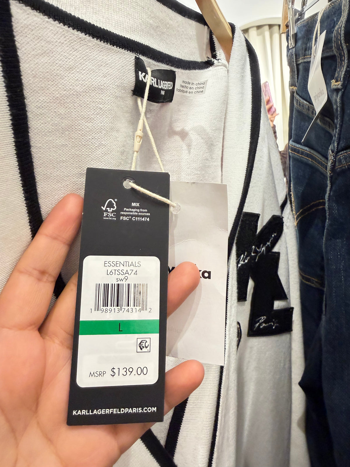 Cardigan Karol Lagerfeld - L