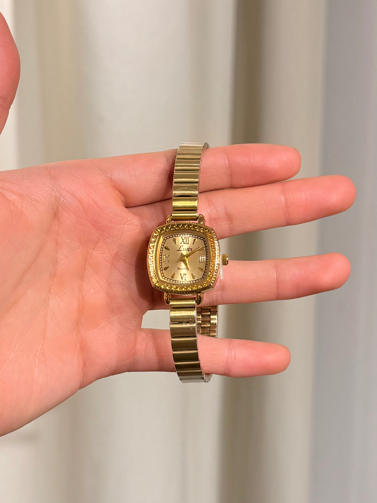 Reloj Dorado - Acero inoxidable