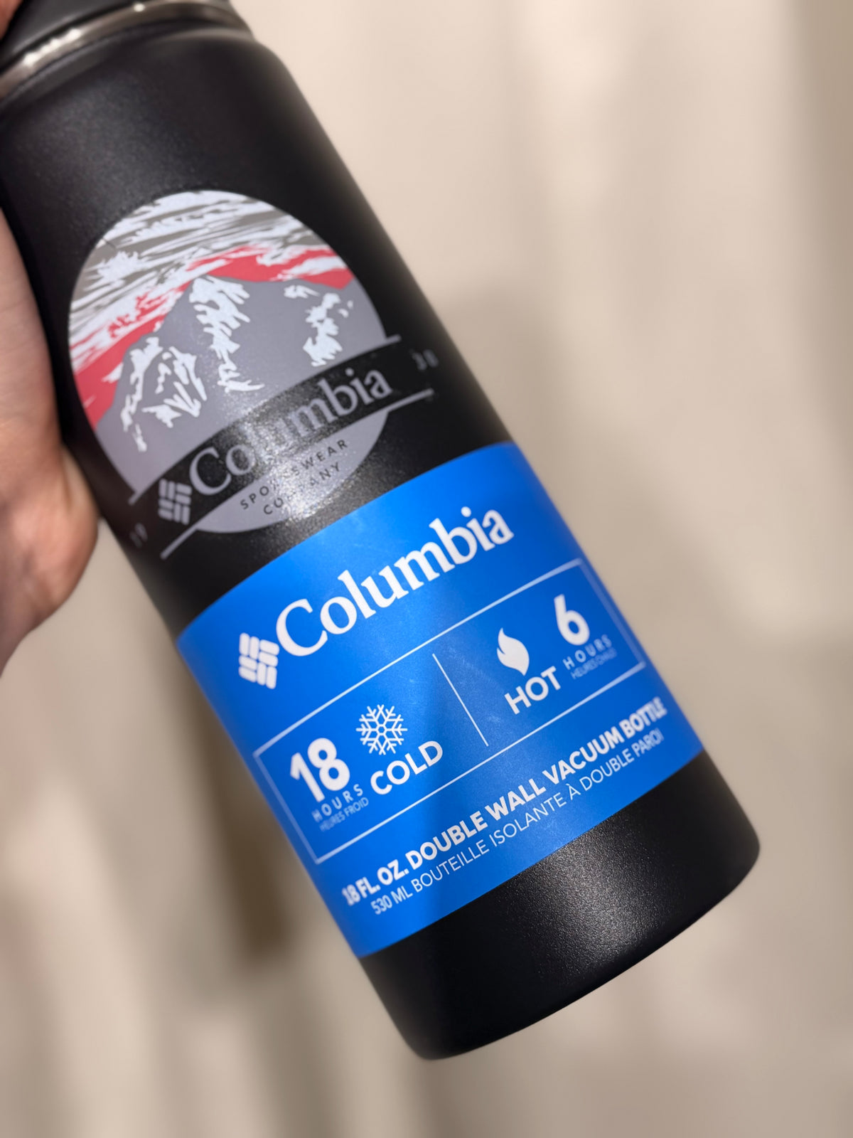 Termo Columbia Negro 530 ml