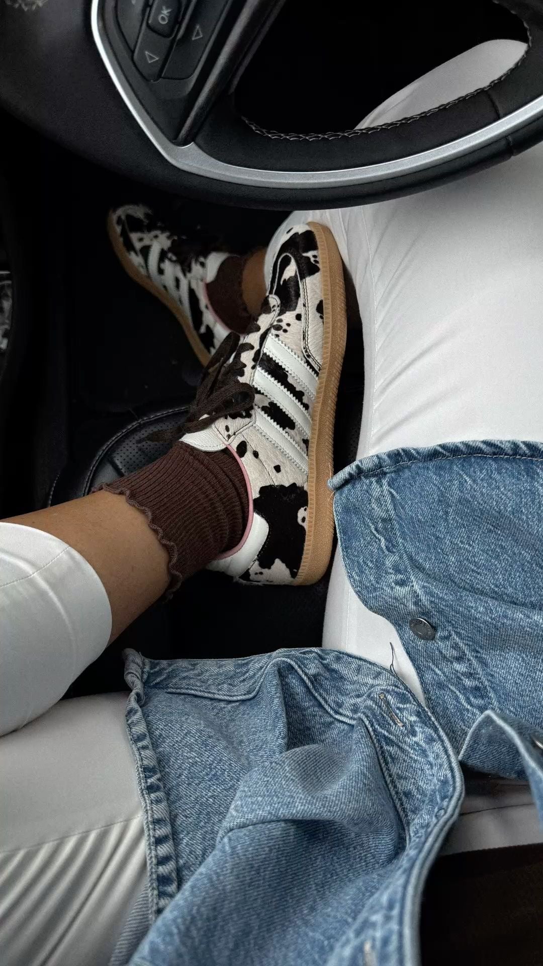 Adidas Samba OG  Cow Print, Gum