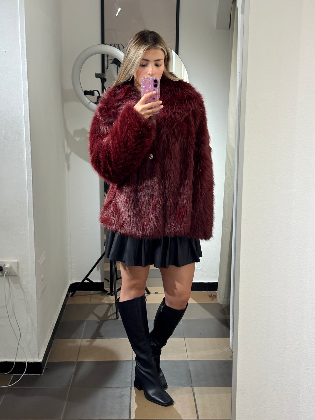 Chaquetón peluche