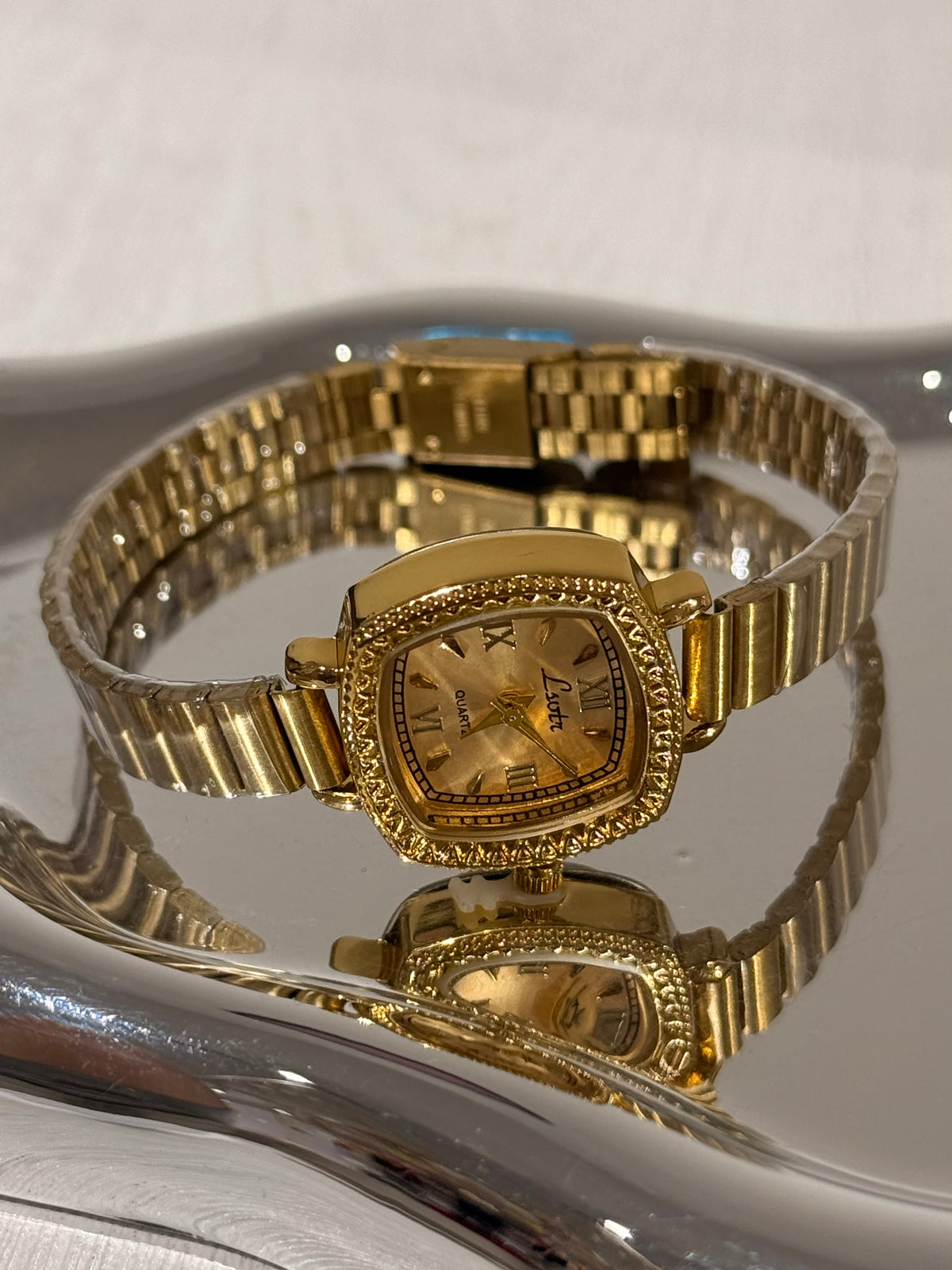 Reloj Dorado - Acero inoxidable