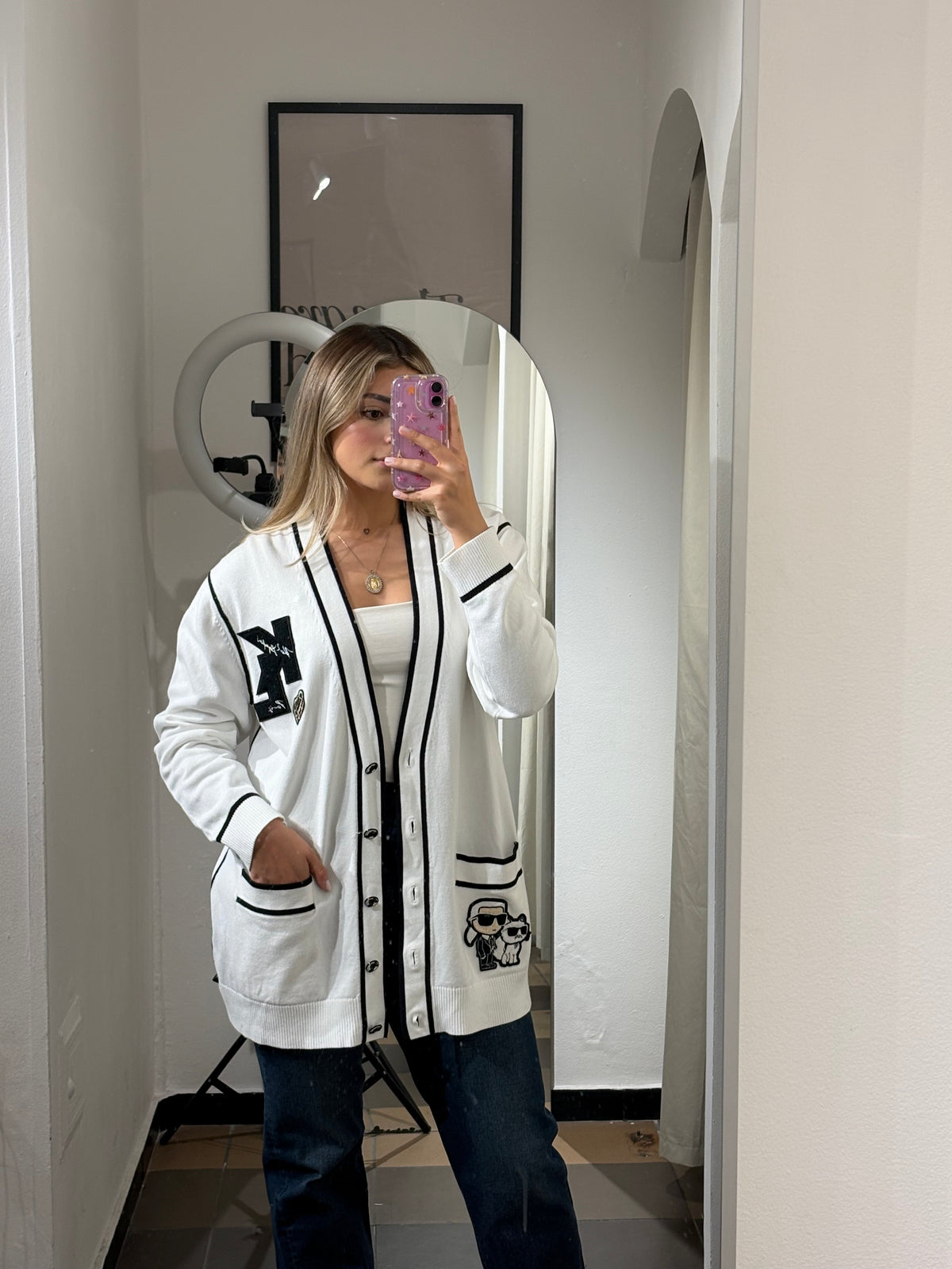 Cardigan Karol Lagerfeld - L