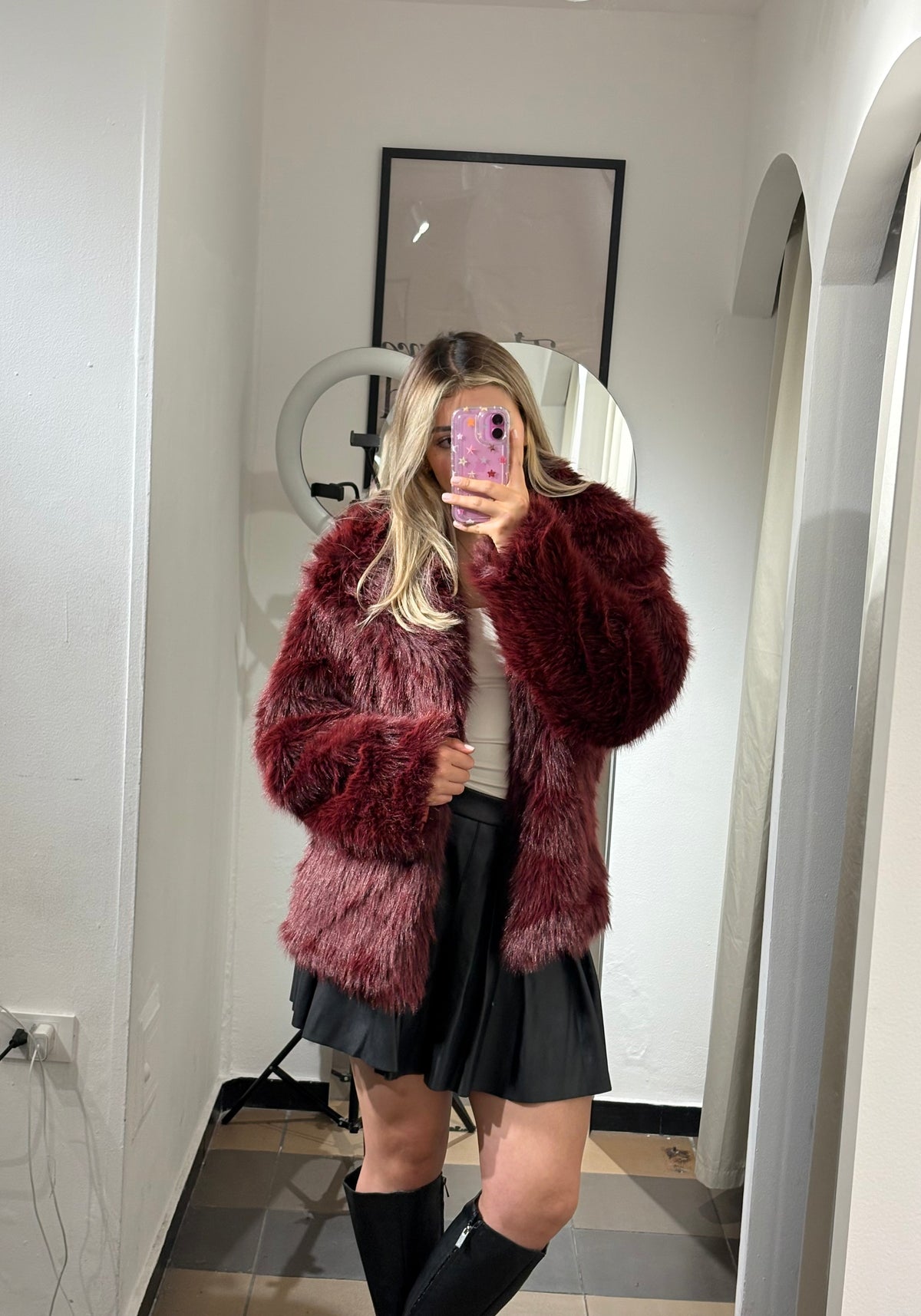 Chaquetón peluche