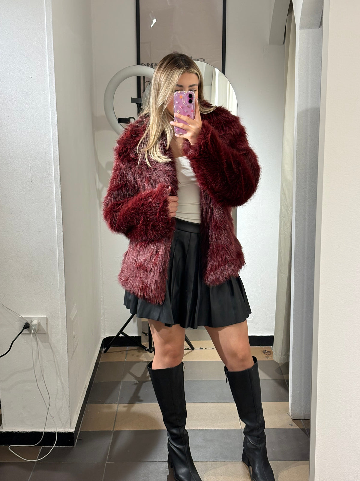 Chaquetón peluche