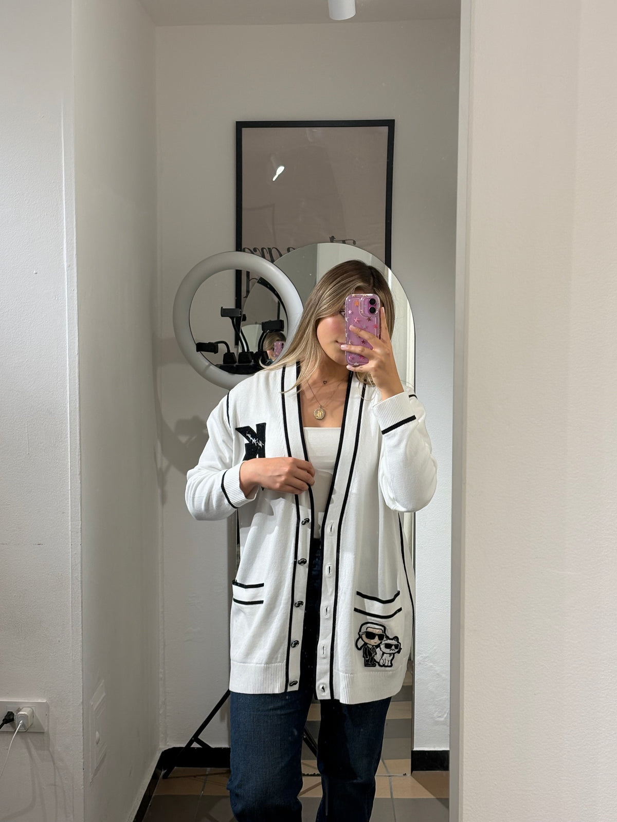 Cardigan Karol Lagerfeld - L