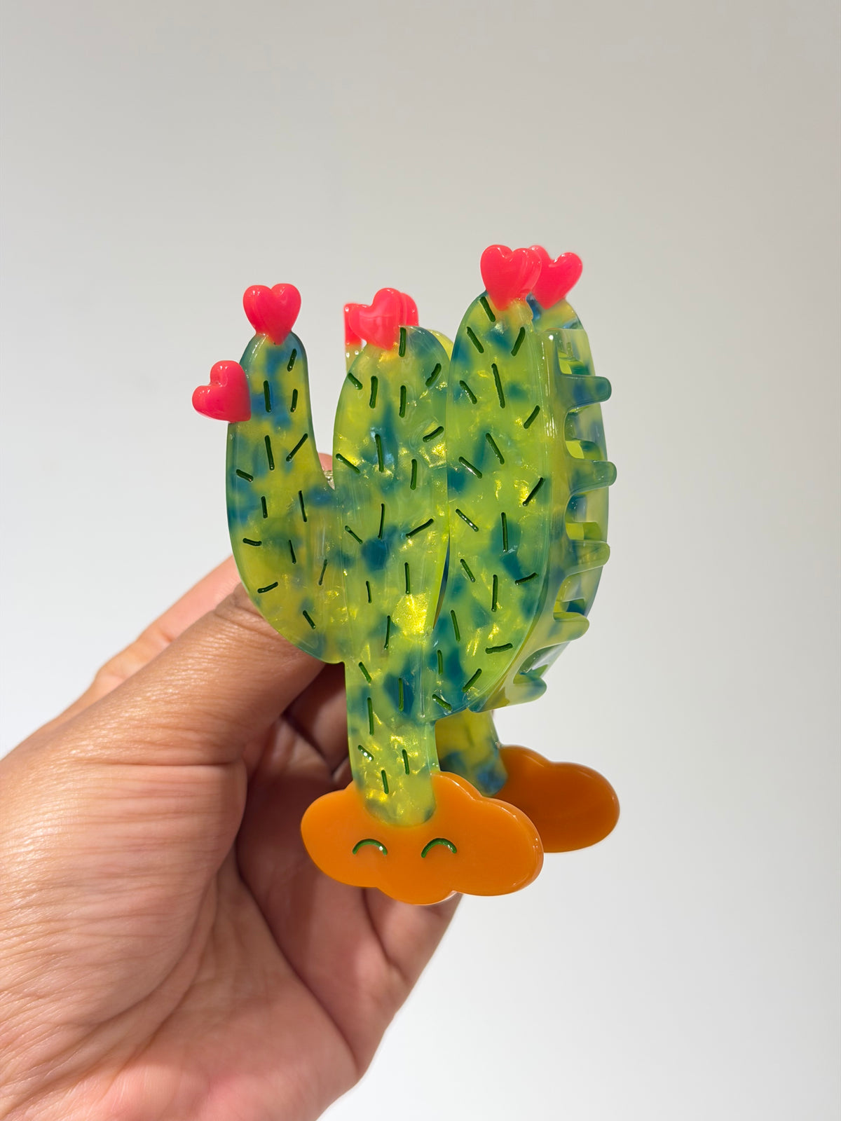 Hairclip Cactus