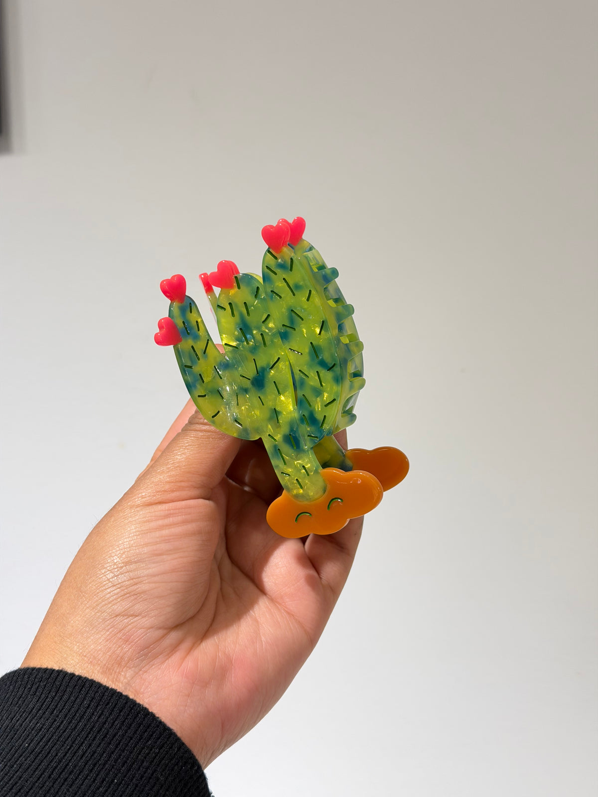 Hairclip Cactus
