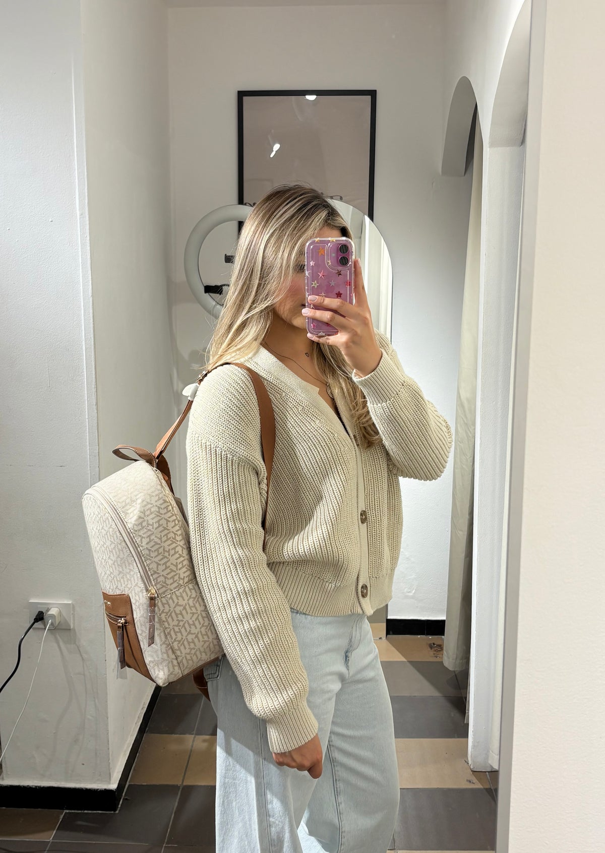 Morral Tommy Hilfiger Camel