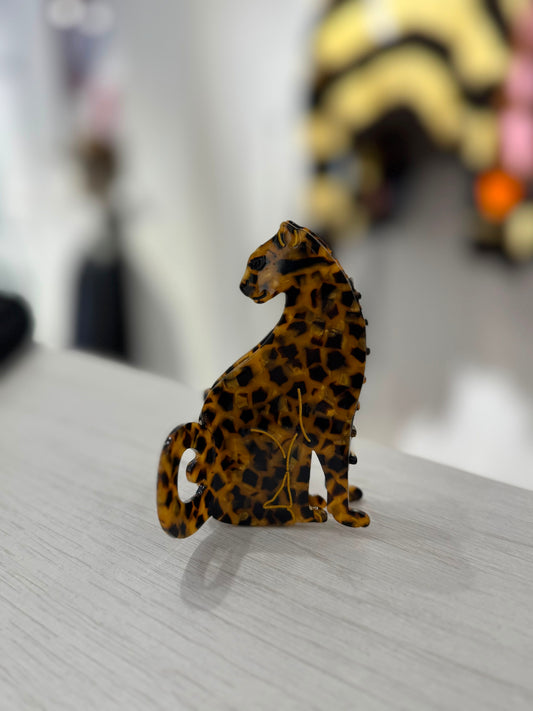 Hairclips Leopardo