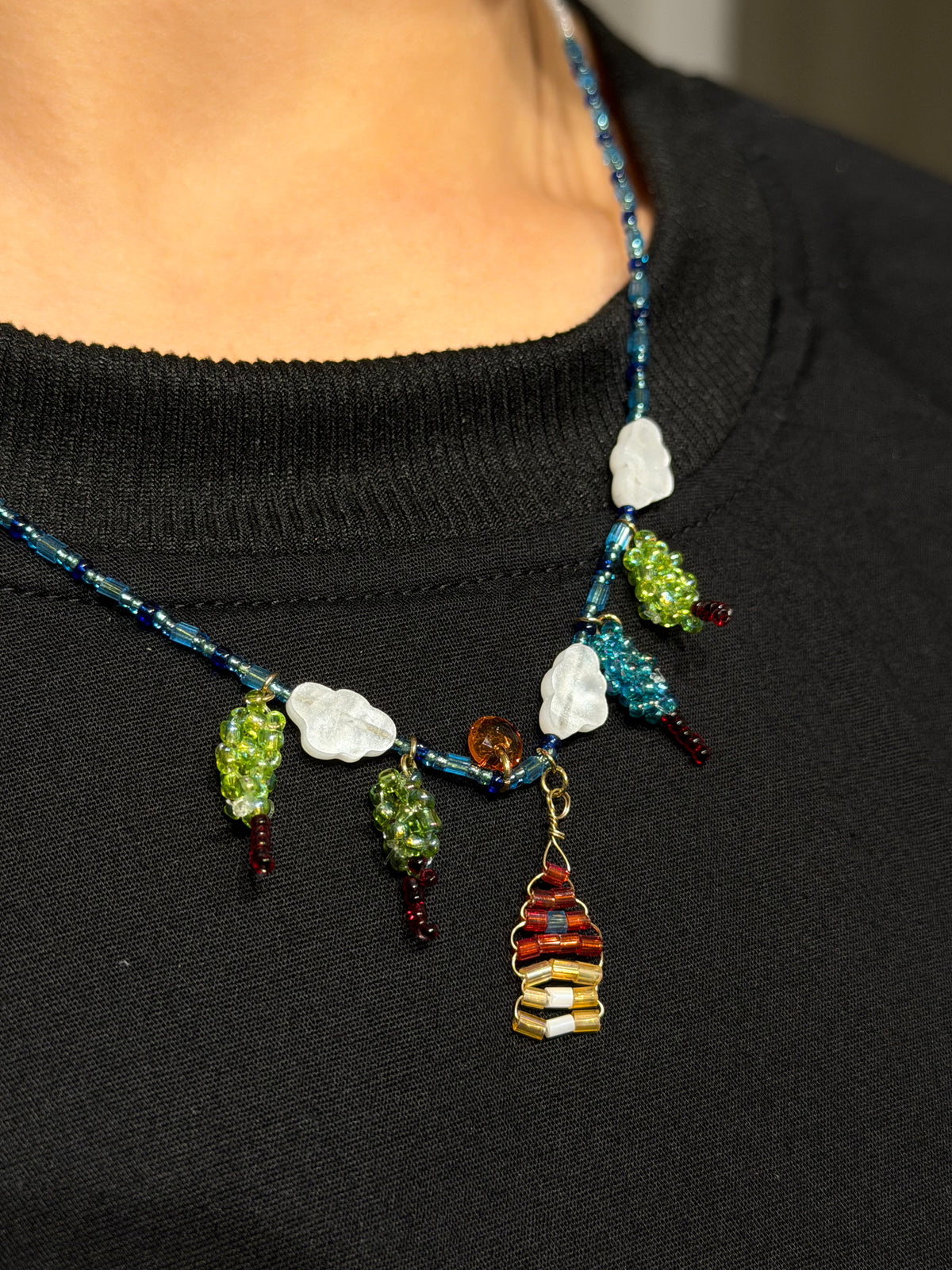 Collar mostacilla PUEBLO