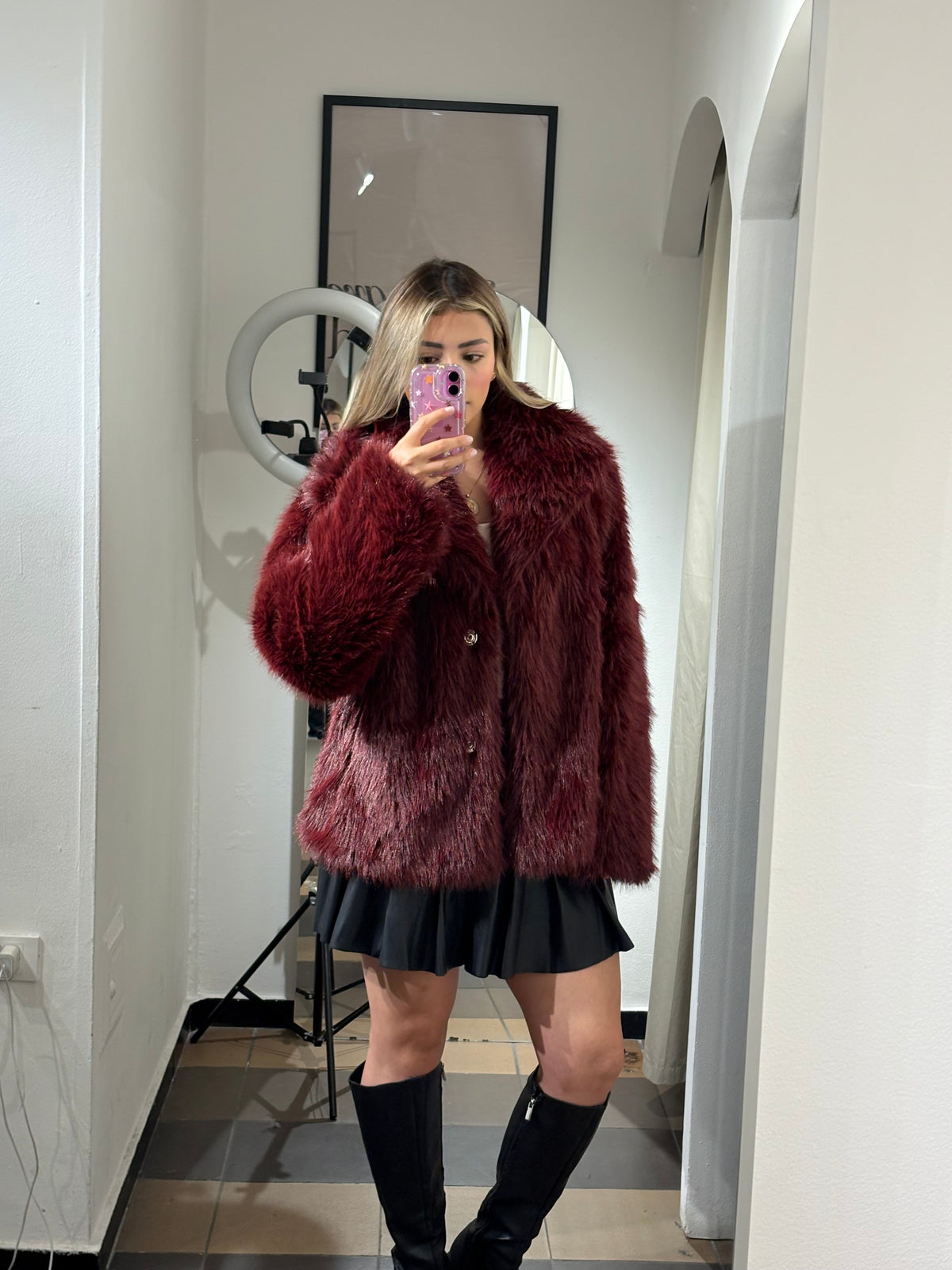 Chaquetón peluche