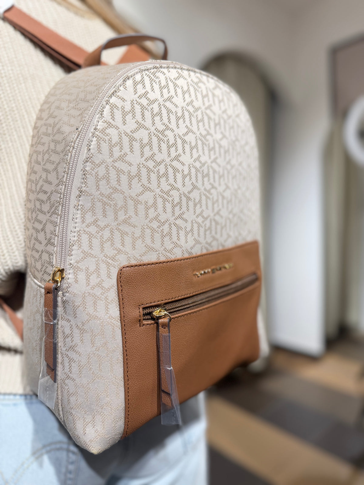 Morral Tommy Hilfiger Camel