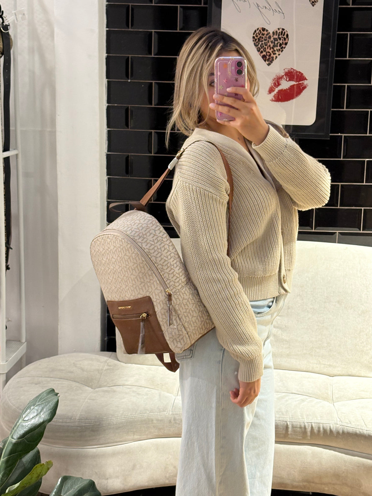 Morral Tommy Hilfiger Camel