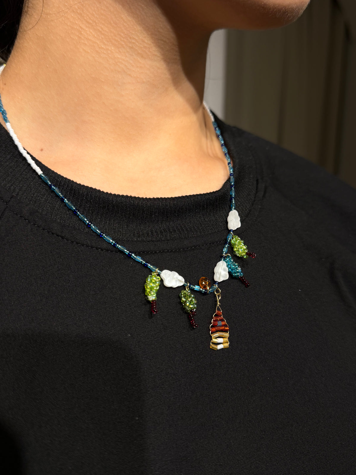 Collar mostacilla PUEBLO