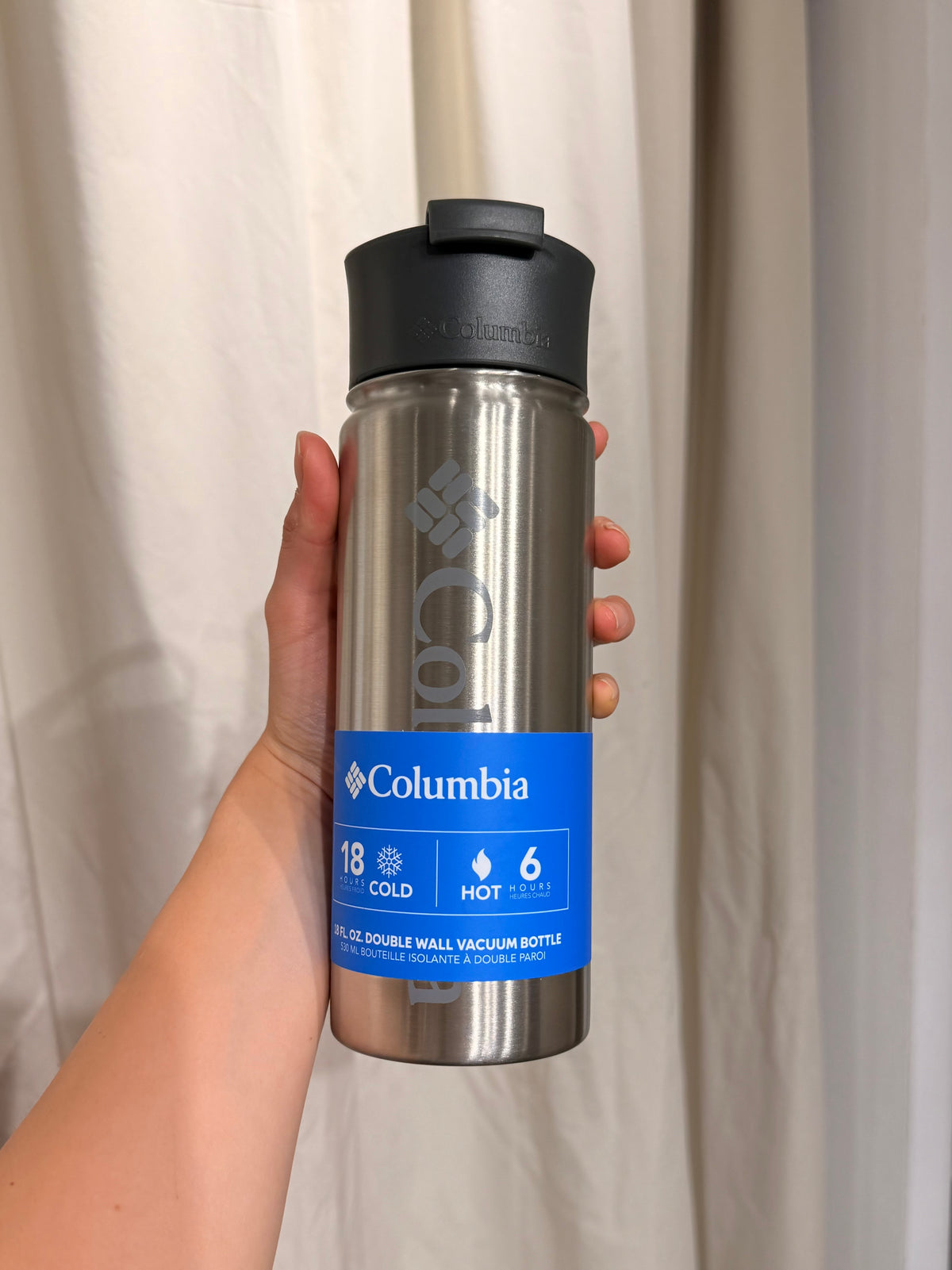 Termo Columbia Plateado 530ml