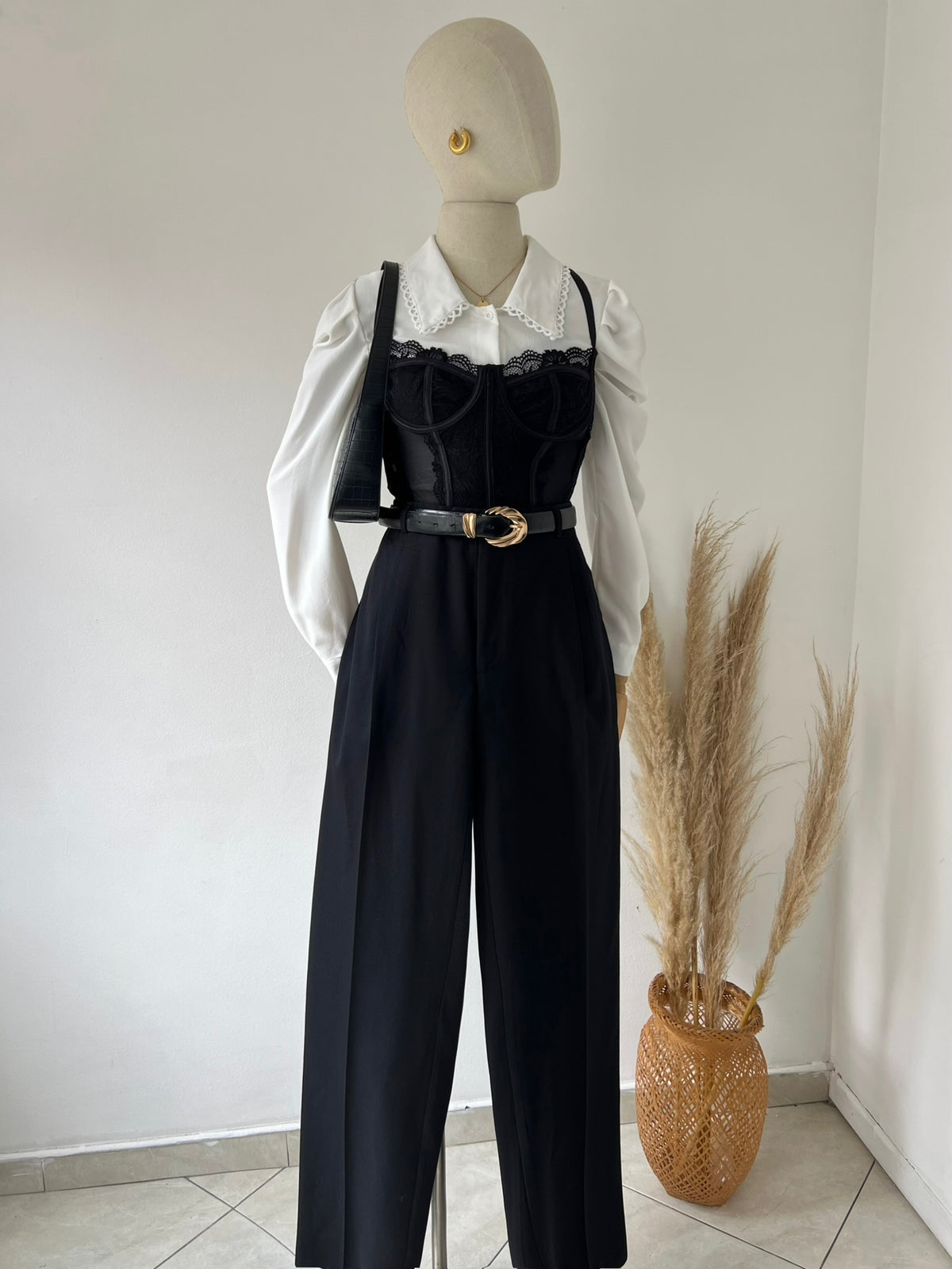 PANTALON TIRO ALTO SASTRERO