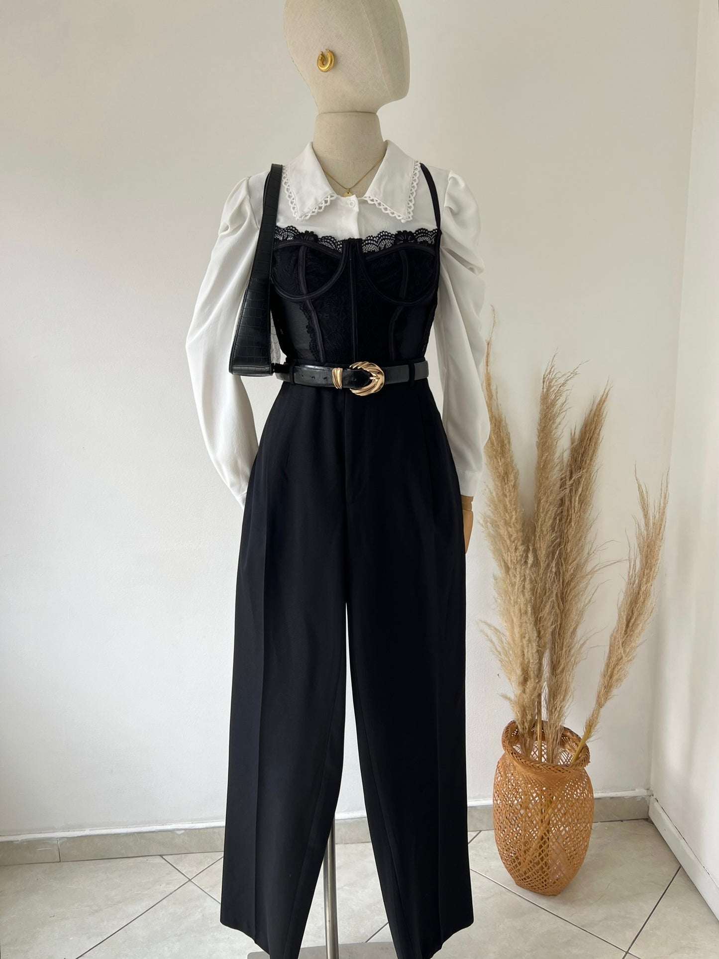 PANTALON TIRO ALTO SASTRERO