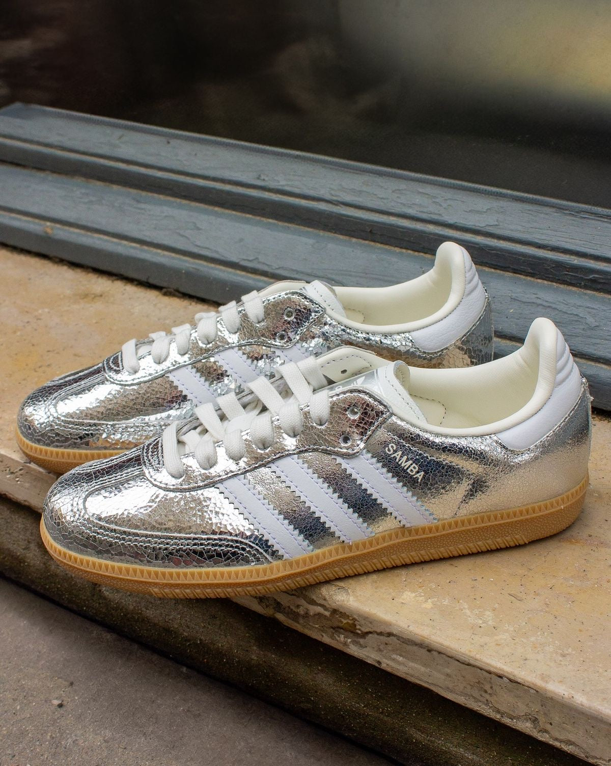 Adidas Samba Silver