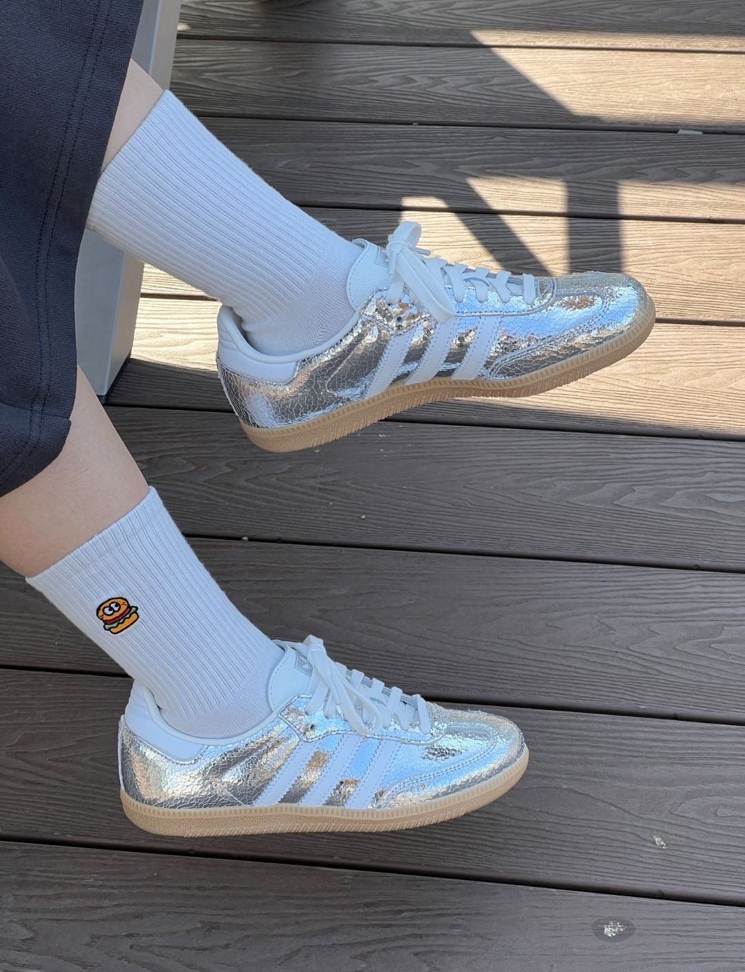 Adidas Samba Silver