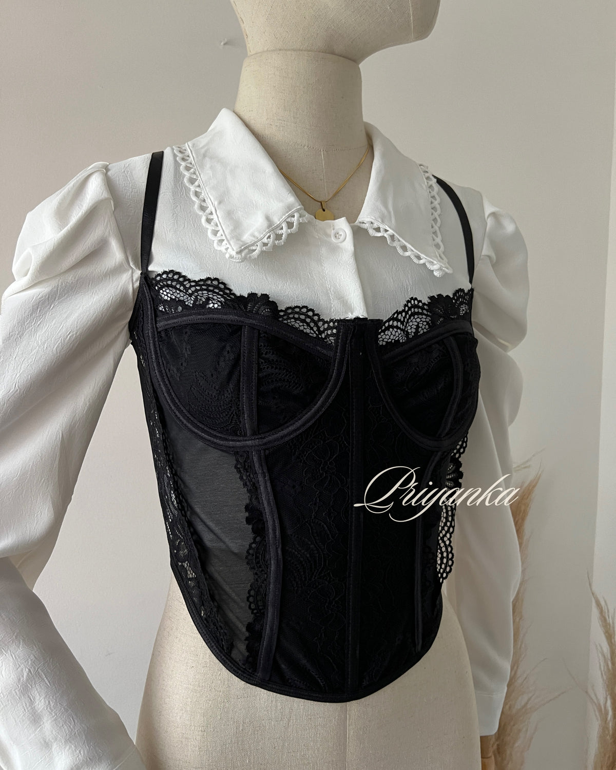 CORSET NEGRO M/L