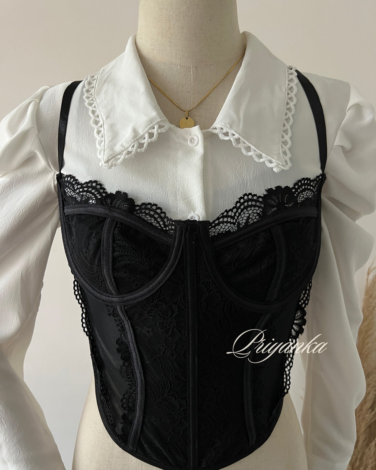 CORSET NEGRO M/L
