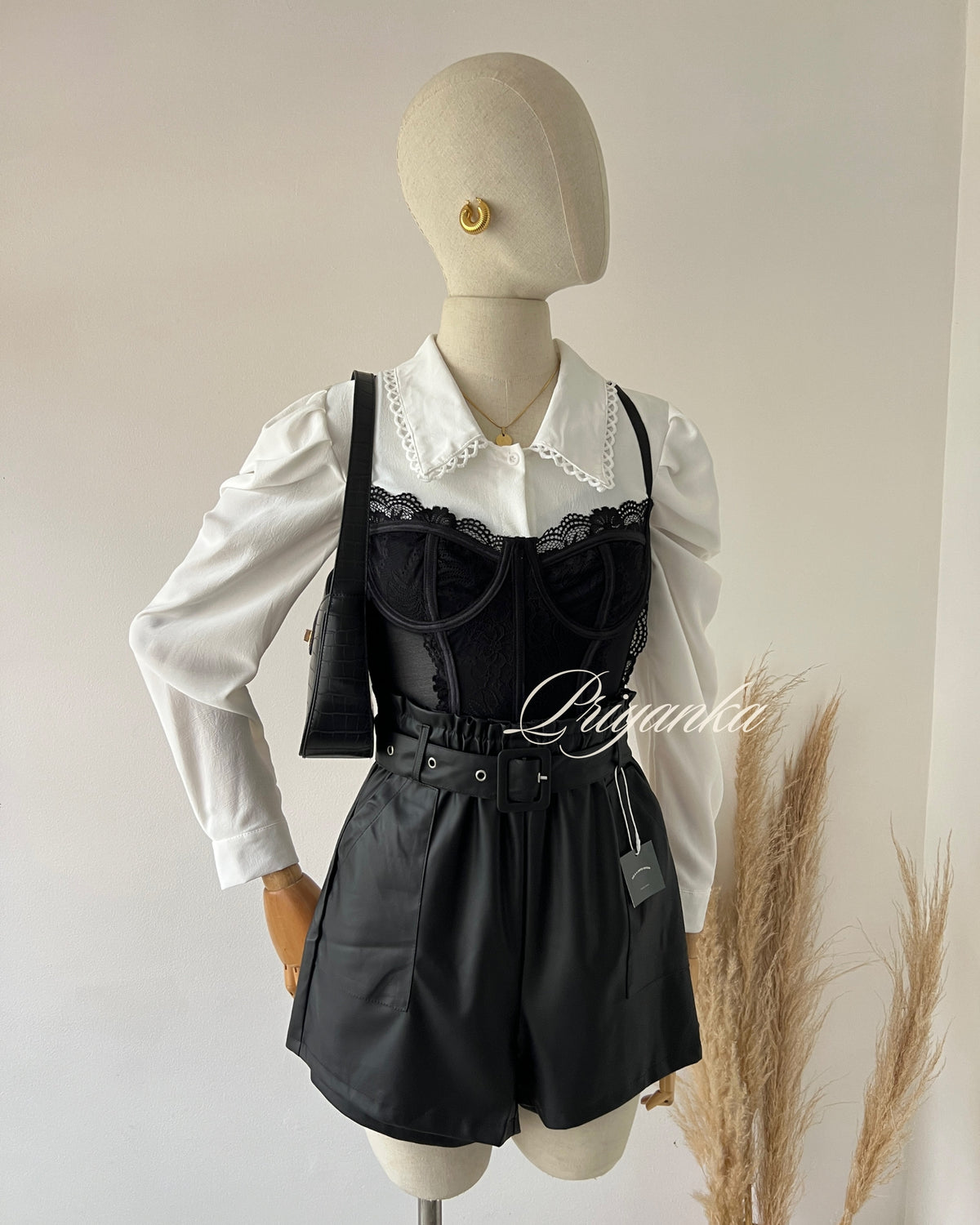 CORSET NEGRO M/L
