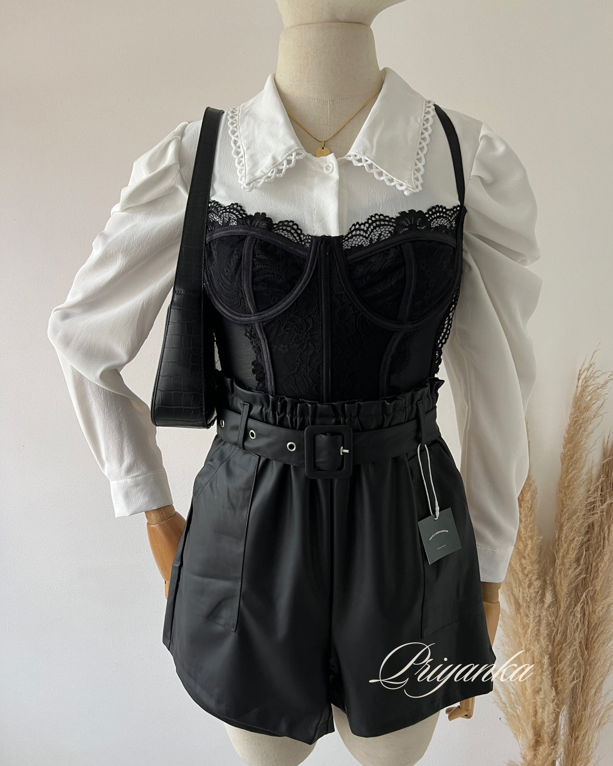 CORSET NEGRO M/L