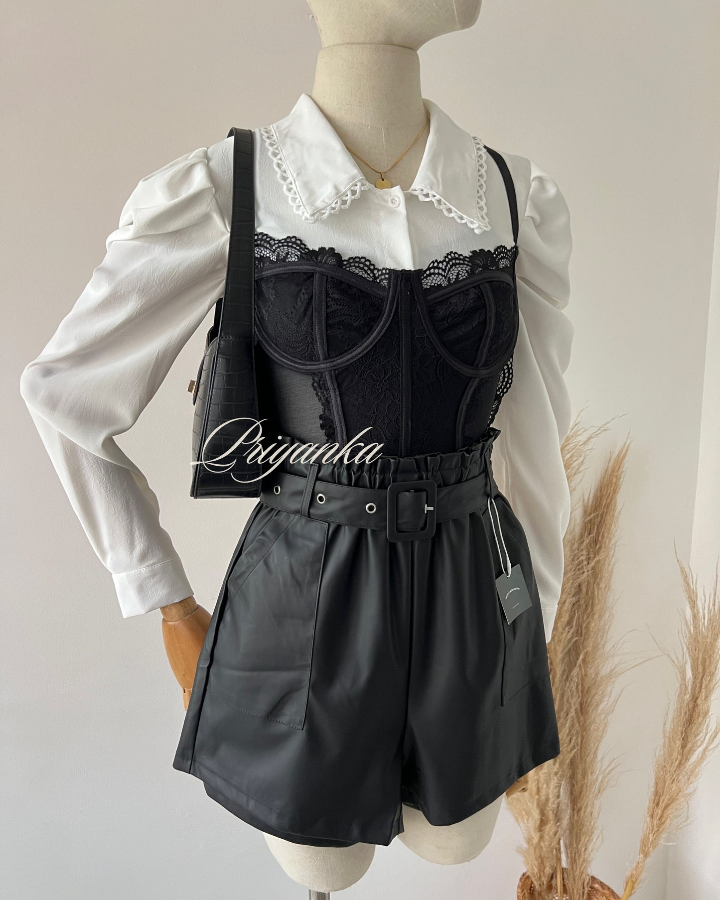 CORSET NEGRO M/L
