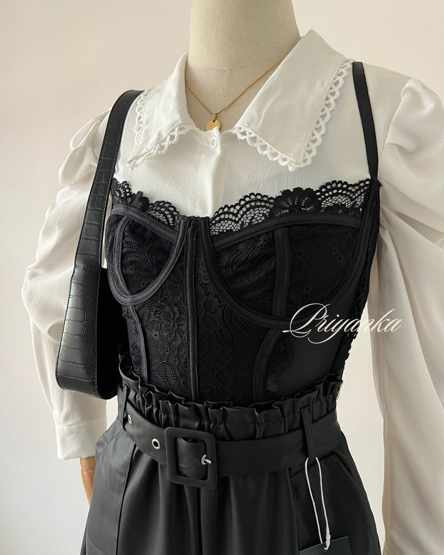 CORSET NEGRO M/L