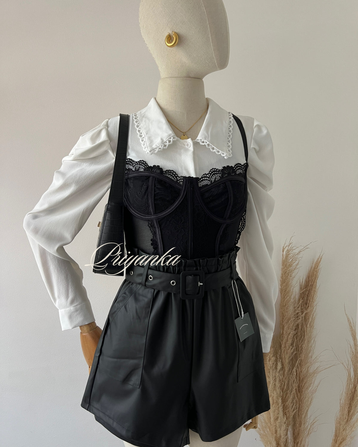 CORSET NEGRO M/L