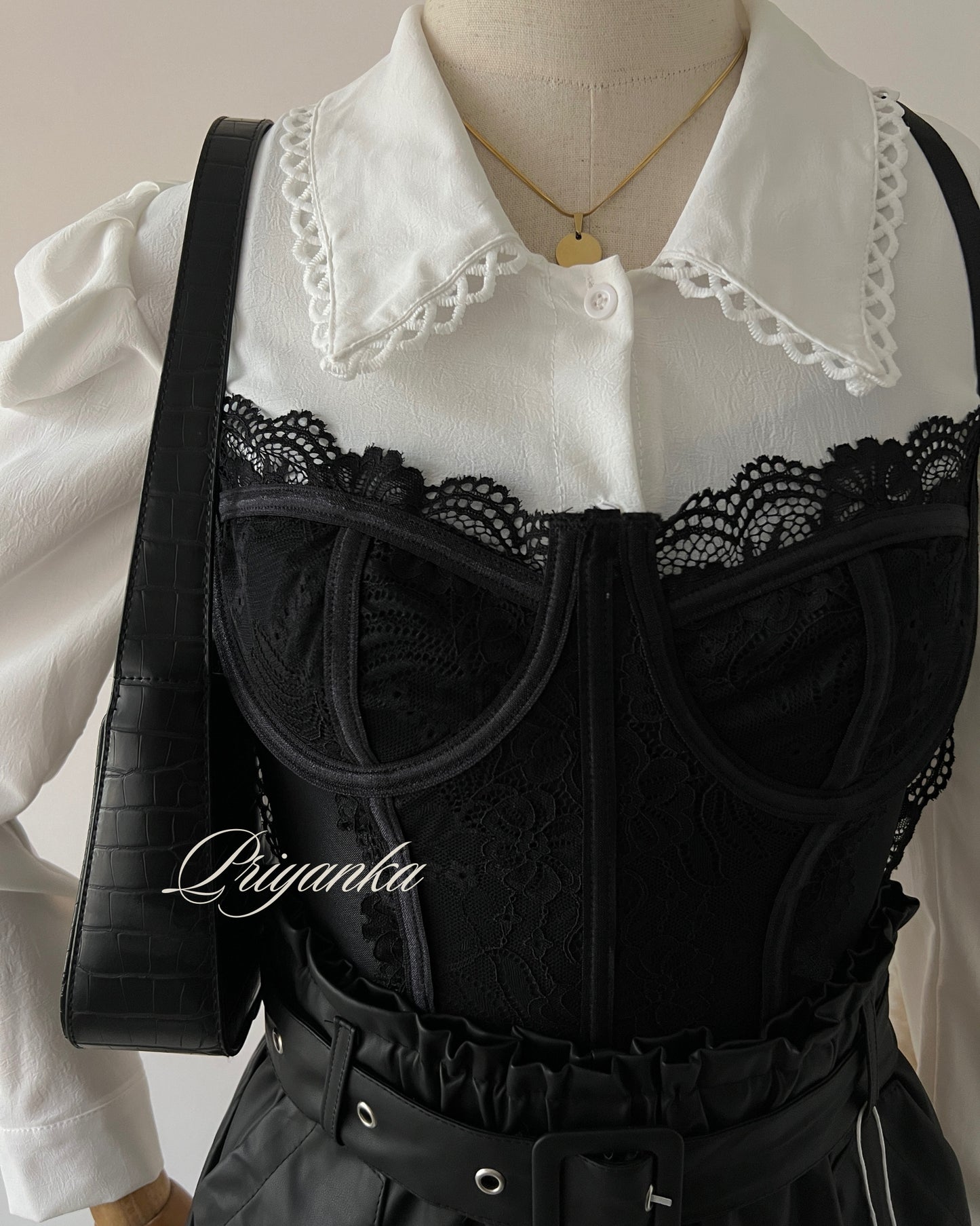 CORSET NEGRO M/L