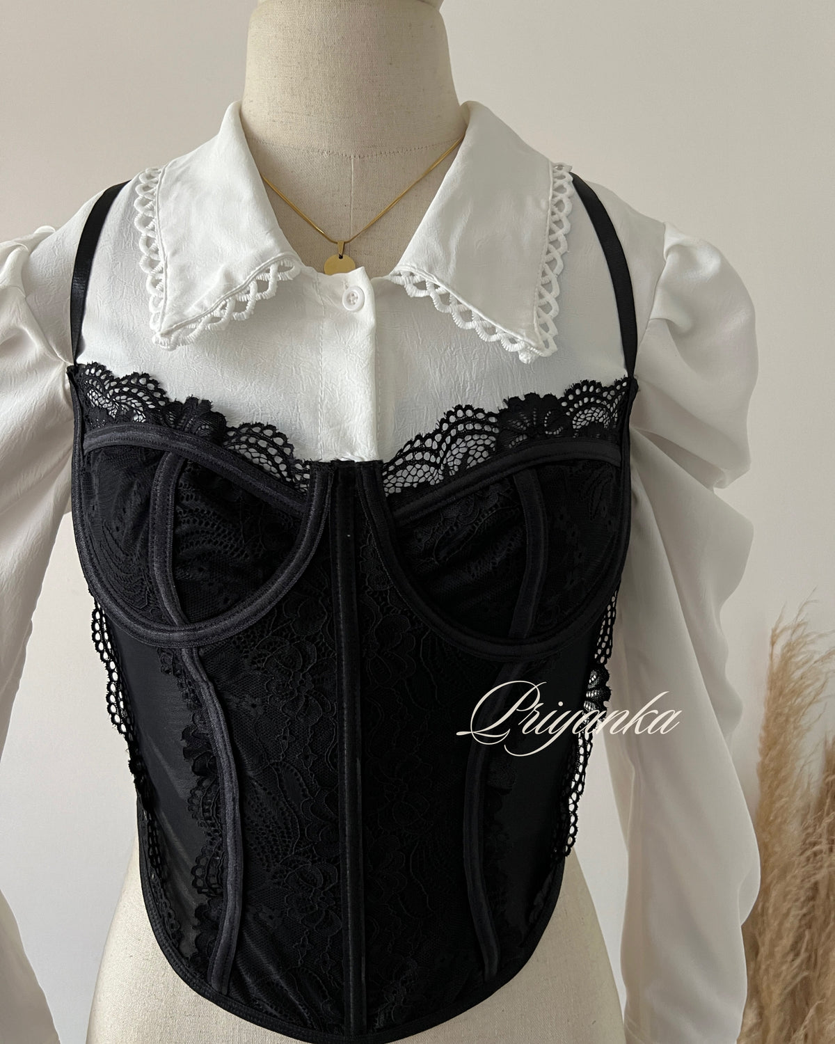 CORSET NEGRO M/L