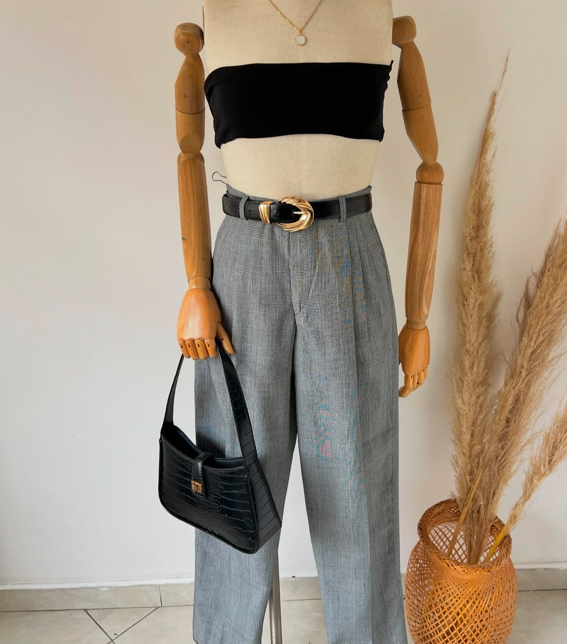 PANTALON TIRO ALTO TALLA 6